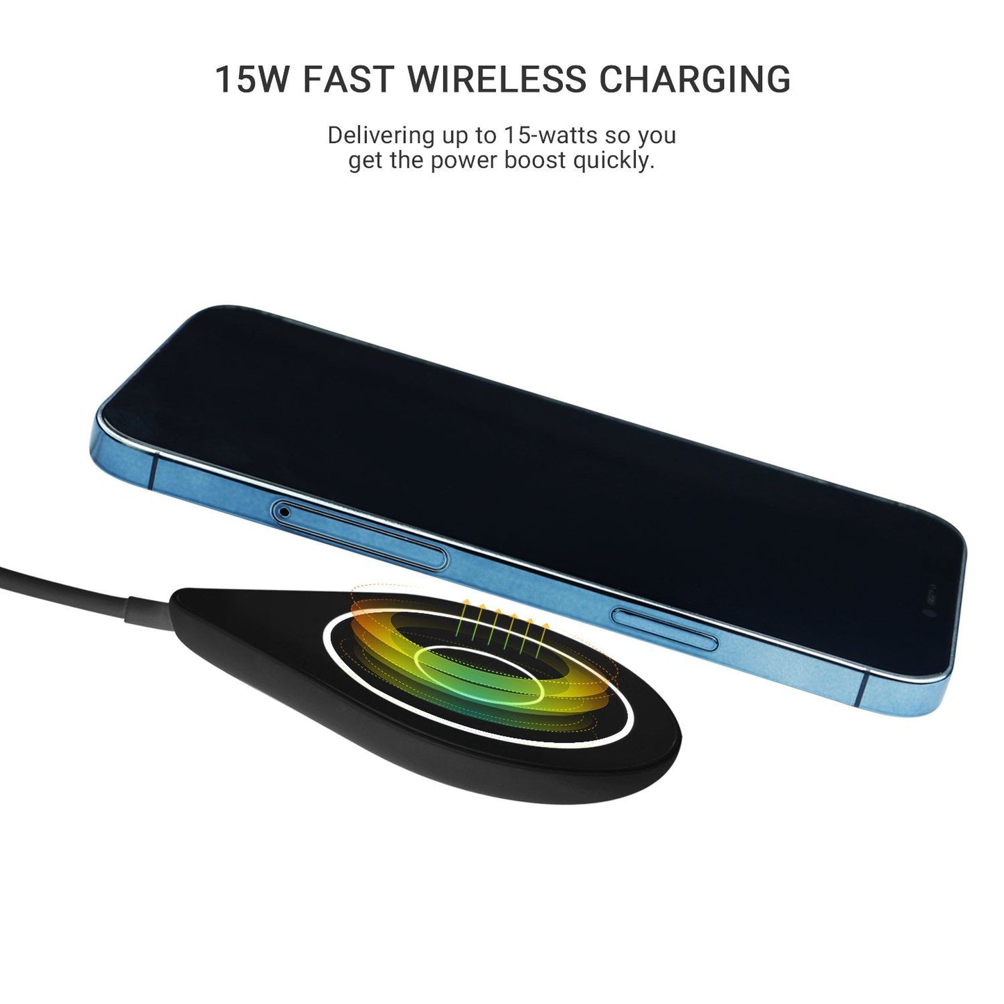 MAG-C Ultra Slim Magnetic Wireless Charger With Magnet Ring